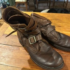 Vintage Shoes Issac Tanker boot Size 9.5